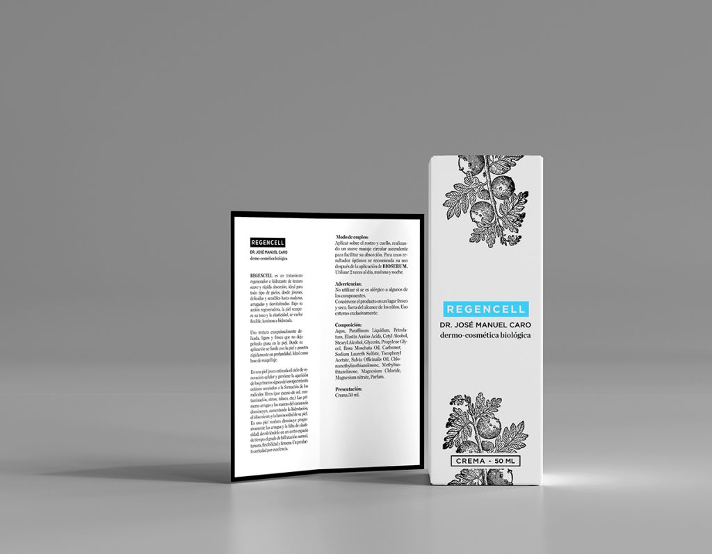 Packaging Dr. José Manuel Caro